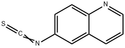 Quinoline, 6-isothiocyanato- 구조식 이미지