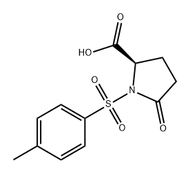 D-Proline, 1-[(4-methylphenyl)sulfonyl]-5-oxo- 구조식 이미지