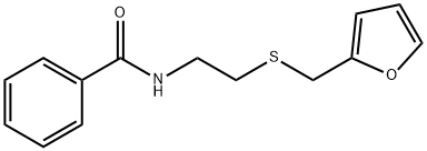 N-{2-[(2-furylmethyl)thio]ethyl}benzamide Structure