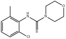 N4-(2-chloro-6-methylphenyl)-4-morpholinecarbothioamide Structure