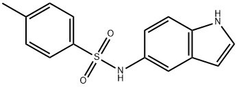 N-(1H-indol-5-yl)-4-methylbenzenesulfonamide Structure