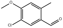 Benzaldehyde, 5-chloro-4-methoxy-2-methyl- Structure