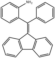 Benzenamine, 2-(9H-fluoren-9-ylidenephenylmethyl)- 구조식 이미지