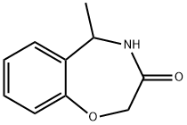 1,4-Benzoxazepin-3(2H)-one, 4,5-dihydro-5-methyl- 구조식 이미지