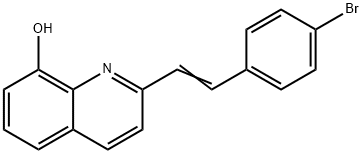 2-(4-Bromostyryl)quinolin-8-ol Structure