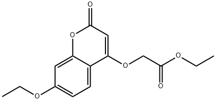 2-((7-Ethoxy-2-oxo-2H-chromen-4-yl)oxy)ethyl acetate Structure