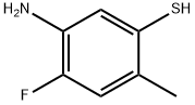 Benzenethiol, 5-amino-4-fluoro-2-methyl- 구조식 이미지