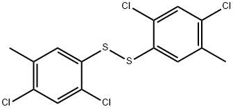 Disulfide, bis(2,4-dichloro-5-methylphenyl) 구조식 이미지