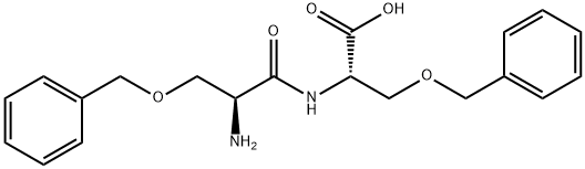 O-Benzyl-L-seryl-O-benzyl-L-serinetrifluoracetate Structure
