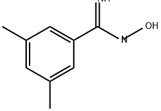 N'-hydroxy-3,5-dimethylbenzene-1-carboximidami
de Structure