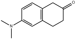 6-(Dimethylamino)-3,4-dihydronaphthalen-2(1H)-one 구조식 이미지