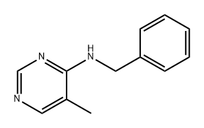 4-Pyrimidinamine, 5-methyl-N-(phenylmethyl)- Structure