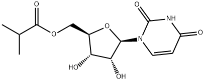 Uridine, 5'-(2-methylpropanoate) (9CI) 구조식 이미지