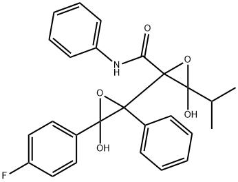 3'-(4-Fluorophenyl)-3,3'-dihydroxy-3-(1-methylethyl)-N,2'-diphenyl-[2,2'-bioxirane]-2-carboxamide

Discontinued 구조식 이미지