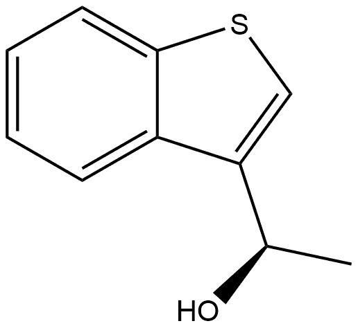 (R)-1-(Benzo[b]thiophen-3-yl)ethanol Structure