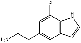 2-(7-chloro-1H-indol-5-yl)ethan-1-amine Structure