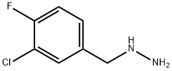 Hydrazine, [(3-chloro-4-fluorophenyl)methyl]- Structure