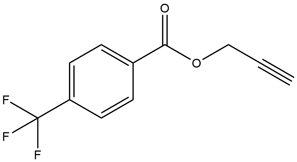 2-Propyn-1-yl 4-(trifluoromethyl)benzoate Structure