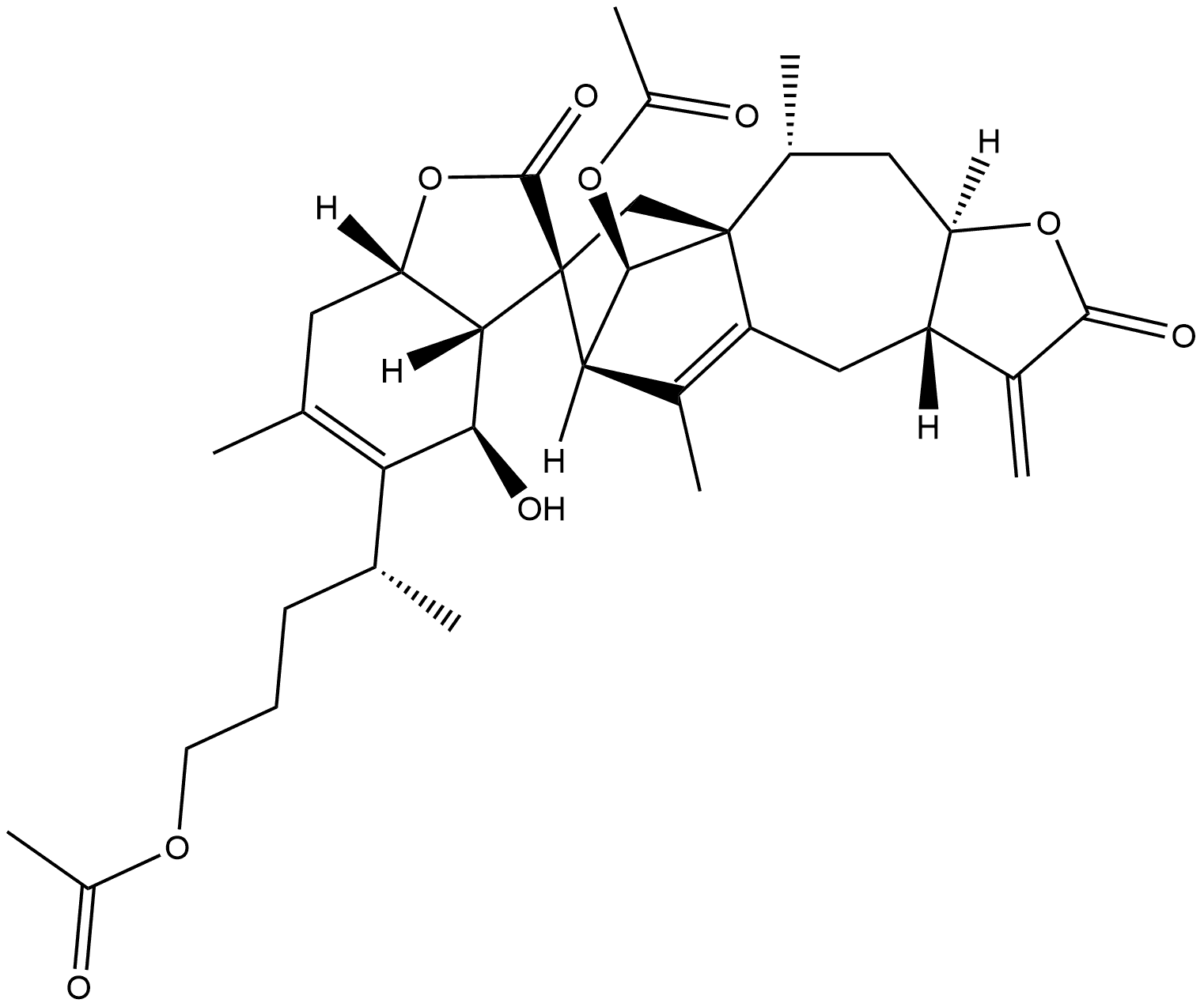 Inulanolide A Structure