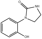 2-Imidazolidinone, 1-(2-hydroxyphenyl)- Structure