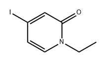 2(1H)-Pyridinone, 1-ethyl-4-iodo- Structure