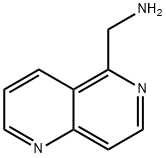 1,6-Naphthyridine-5-methanamine 구조식 이미지