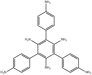 [1,1':3',1''-Terphenyl]-2',4,4',4'',6'-pentamine, 5'-(4-aminophenyl)- (9CI) Structure