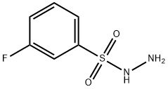 Benzenesulfonic acid, 3-fluoro-, hydrazide Structure