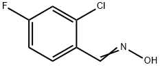 Benzaldehyde, 2-chloro-4-fluoro-, oxime Structure