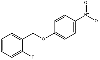 Benzene, 1-fluoro-2-[(4-nitrophenoxy)methyl]- 구조식 이미지