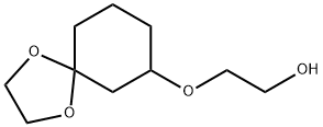 2-(1,4-Dioxaspiro[4.5]decan-7-yloxy)ethanol 구조식 이미지