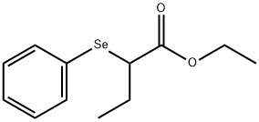 Butanoic acid, 2-(phenylseleno)-, ethyl ester 구조식 이미지
