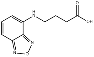 4-(Benzo[c][1,2,5]oxadiazol-4-ylamino)butanoic acid Structure