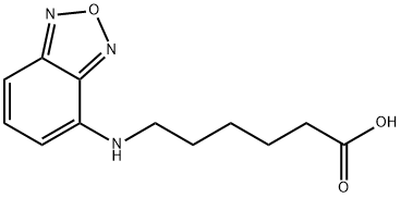 6-(Benzo[c][1,2,5]oxadiazol-4-ylamino)hexanoic acid Structure