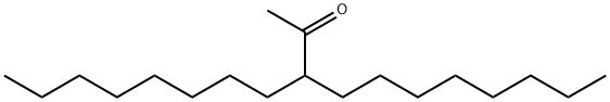 2-Undecanone, 3-octyl- Structure