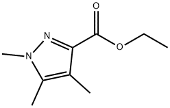 1H-Pyrazole-3-carboxylic acid, 1,4,5-trimethyl-, ethyl ester Structure