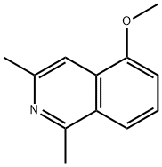 5-Methoxy-1,3-dimethylisoquinoline Structure