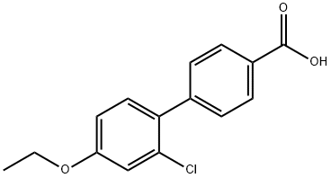 4-(2-Chloro-4-ethoxyphenyl)benzoic acid Structure