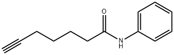 6-Heptynamide, N-phenyl- Structure