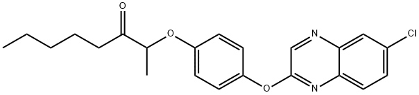 2-(4-((6-Chloroquinoxalin-2-yl)oxy)phenoxy)octan-3-one Structure