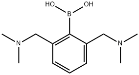 (2,6-Bis((dimethylamino)methyl)phenyl)boronic acid Structure