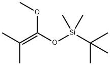 Silane, (1,1-dimethylethyl)[(1-methoxy-2-methyl-1-propen-1-yl)oxy]dimethyl- Structure