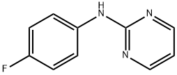 2-Pyrimidinamine, N-(4-fluorophenyl)- Structure