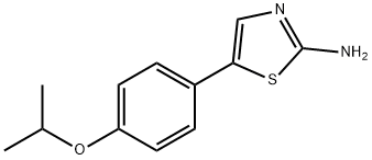 5-(4-Isopropoxyphenyl)thiazol-2-amine Structure