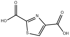 2,4-Thiazoledicarboxylic acid Structure