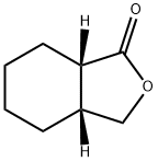 1(3H)-Isobenzofuranone, hexahydro-, (3aR,7aS)- Structure