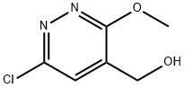 4-Pyridazinemethanol, 6-chloro-3-methoxy- 구조식 이미지
