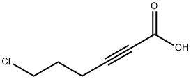 2-Hexynoic acid, 6-chloro- 구조식 이미지