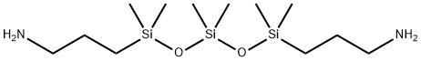 1-Propanamine, 3,3'-(1,1,3,3,5,5-hexamethyl-1,5-trisiloxanediyl)bis- Structure