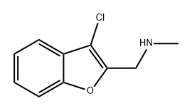 2-Benzofuranmethanamine, 3-chloro-N-methyl- Structure